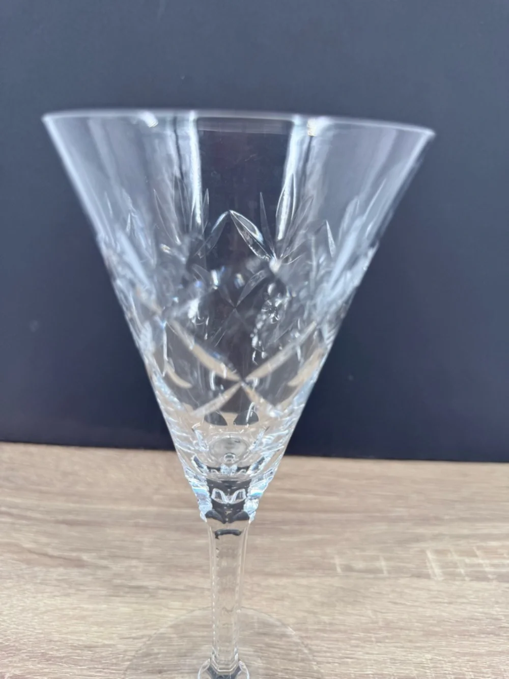 Seneca Stratford Cut Crystal Water Goblet 8.25